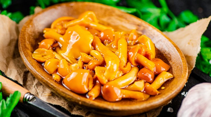 Мариновані гриби опеньки