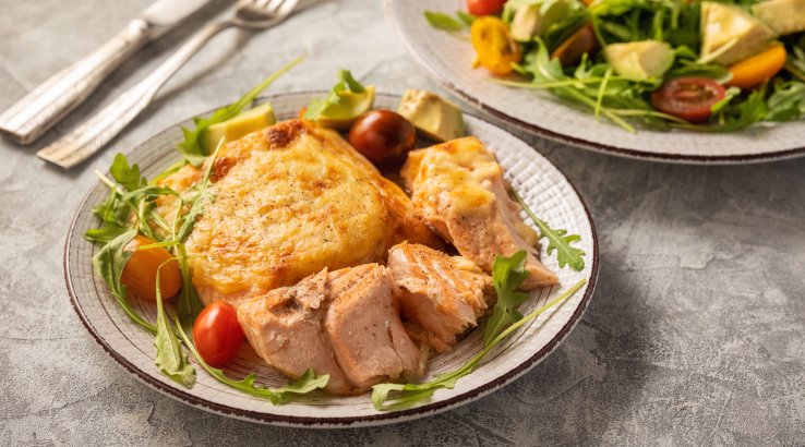 Лосось з вершковою намазкою