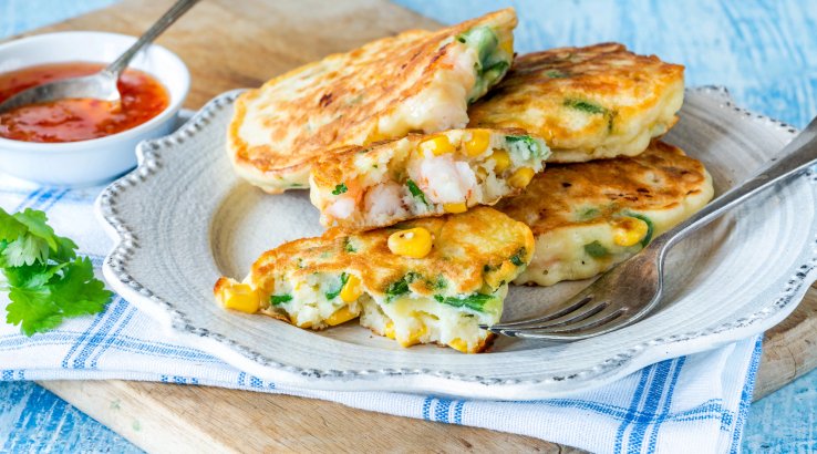 млинець із консервованої кукурудзи