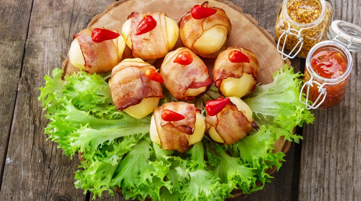 Картопля в беконі