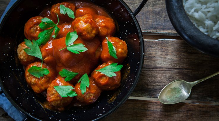 квасолеві фрикадельки