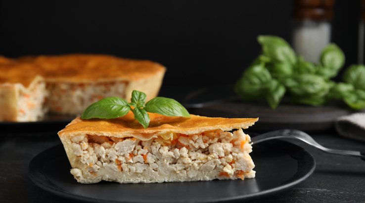 Курячий пиріг з тіста філо