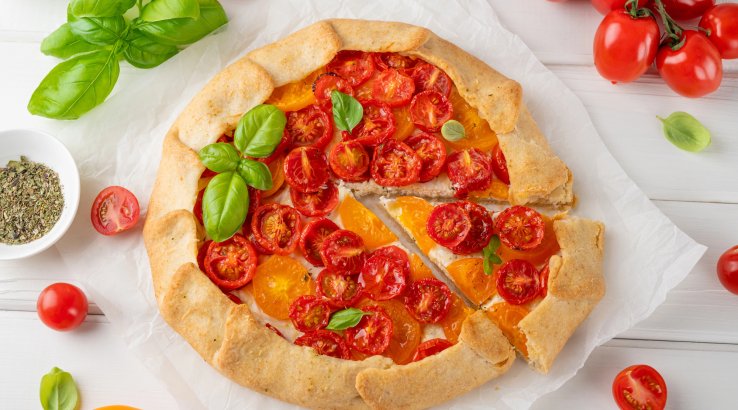 Галета з томатами