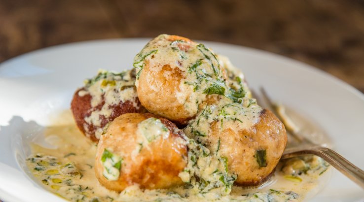 Курячі тефтелі у вершковому соусі