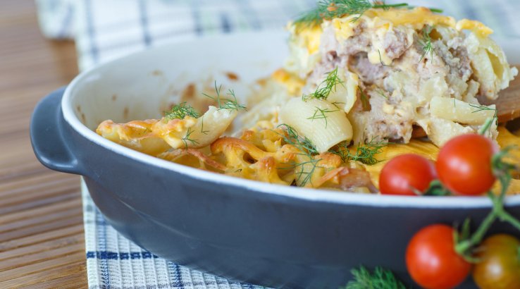 Запіканка з курячим фаршем