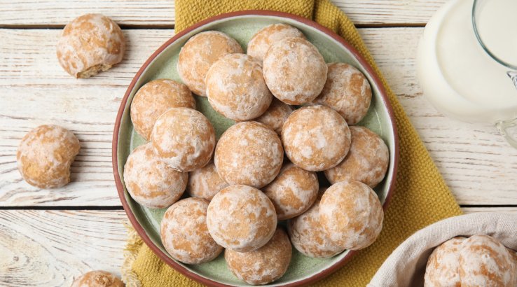 М'ятні пряники з глазур'ю