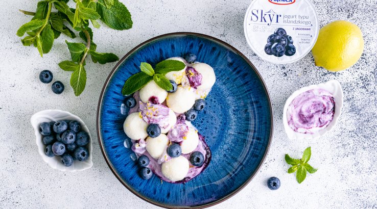 Ліниві вареники зі скиром