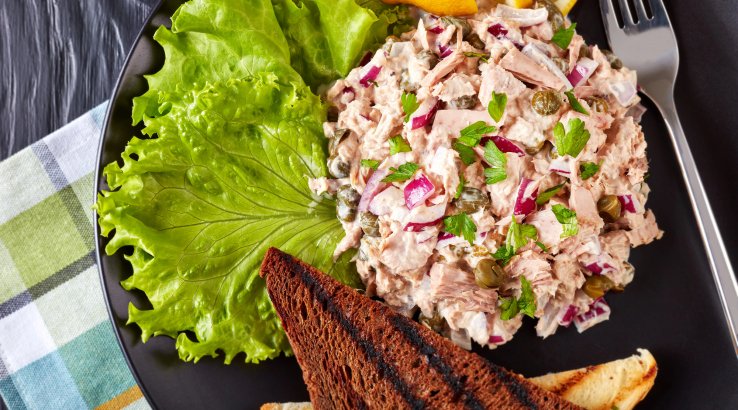 Намазка з тунця та цибулі