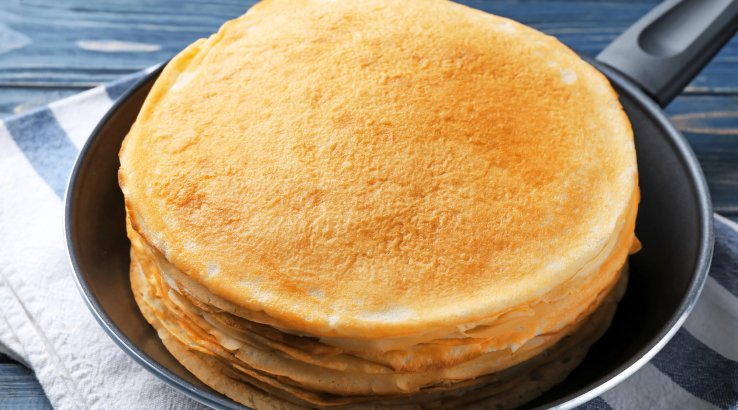 Білкові млинці з медом