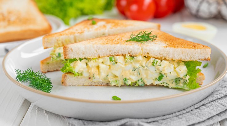 Сендвічі з яєчною начинкою