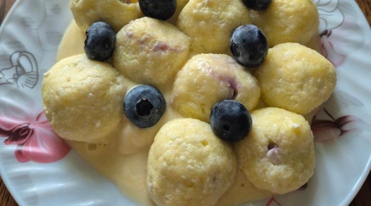 Ліниві вареники з сюрпризом