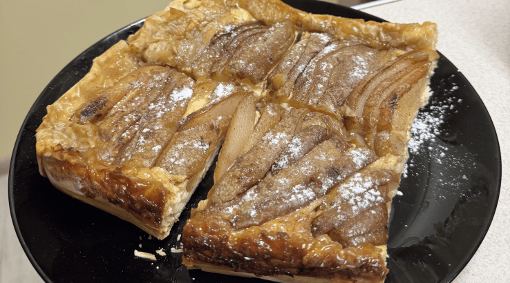 Тарт Татен з грушами