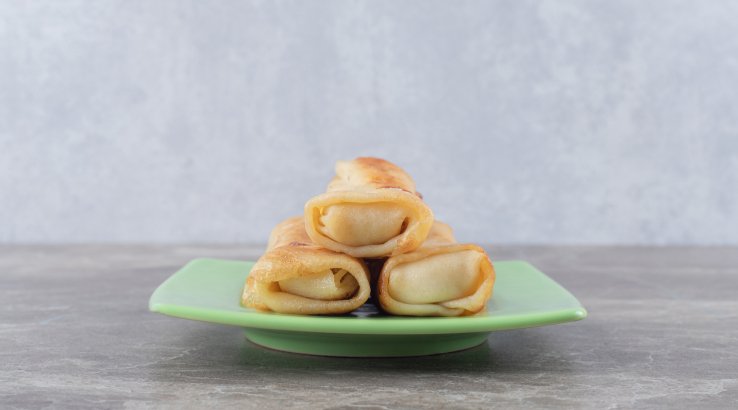 Млинці з креветками