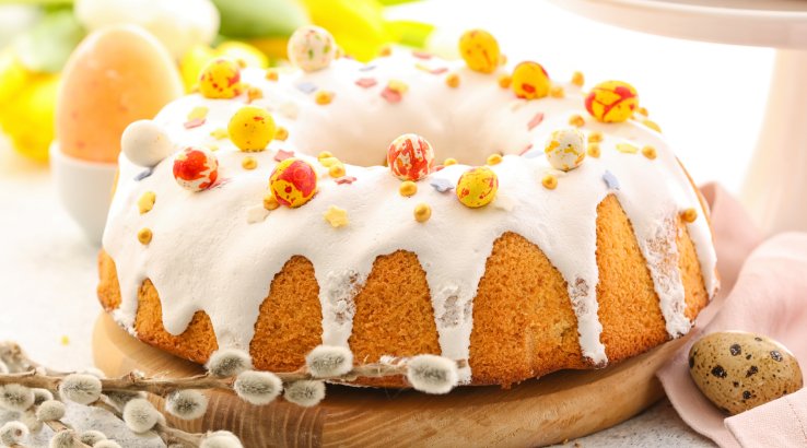 Великодній сирний кекс