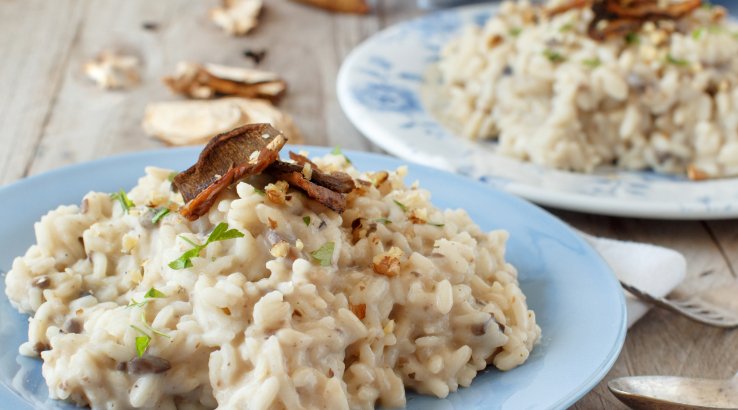 Ризото з гусаком і овочами