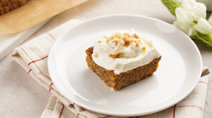 Бананово-морквяний пиріг