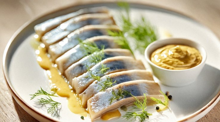 Оселедець в гірчичному соусі