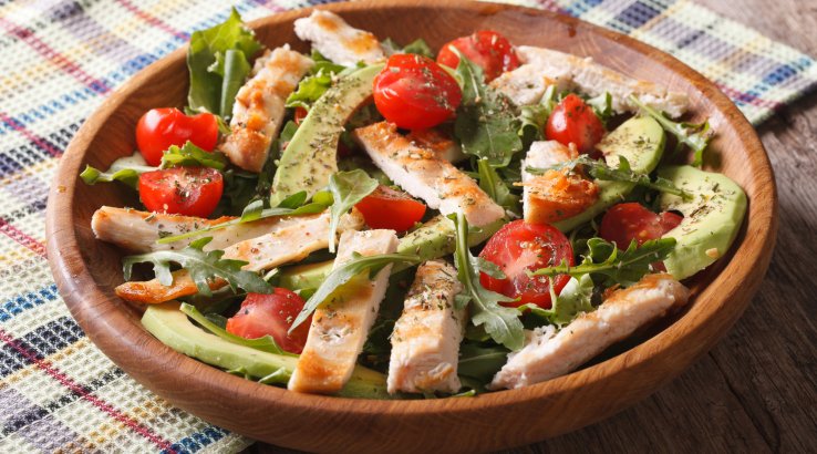 Каліфорнійський курячий салат