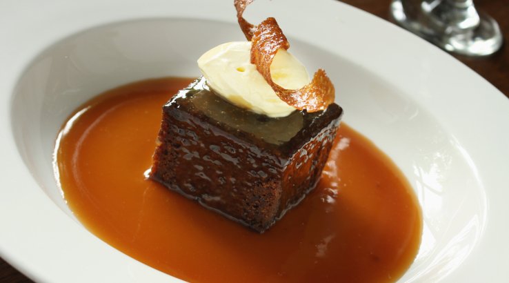 Липкий ірисовий пудинг