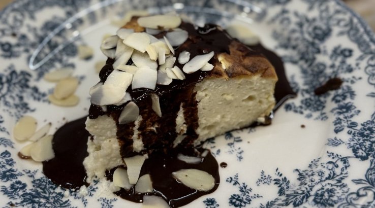 Баскський чизкейк без цукру