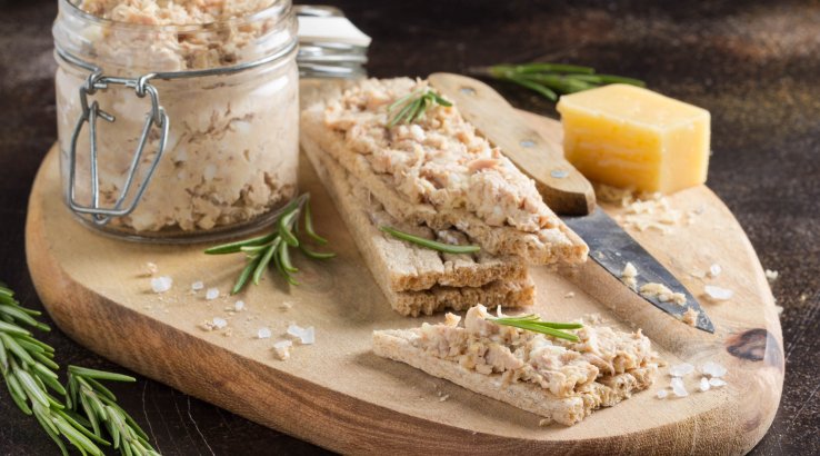 Паштет з тунця рецепт