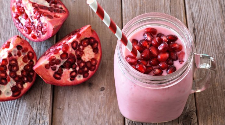 гранатове смузі