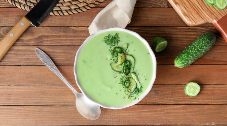 Огірковий суп-пюре