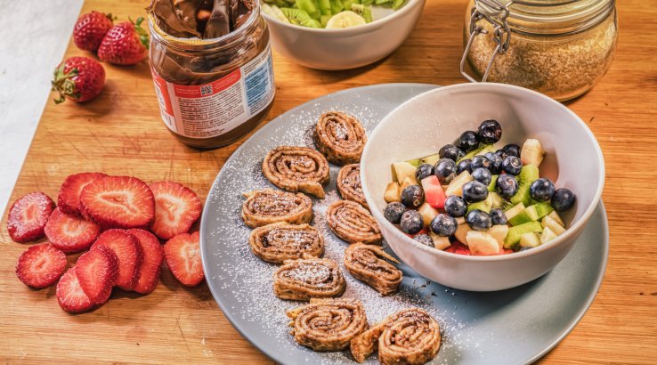 Млинцевий рулет з начинками