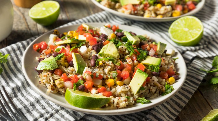 Хрусткий рисовий салат