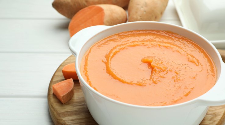 Крем-суп з батату