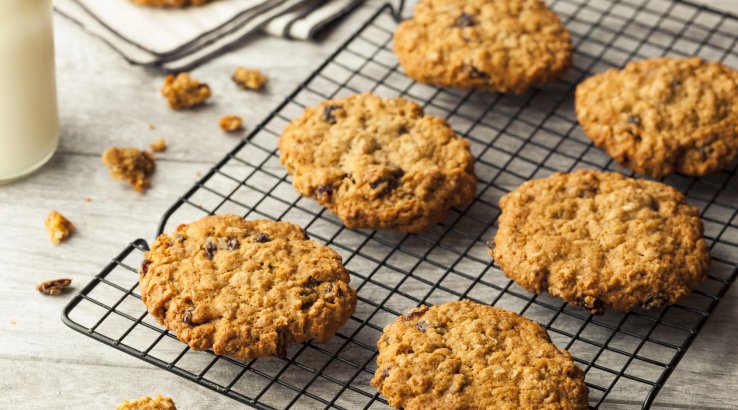 Корисне вівсяне печиво в аерофритюрниці