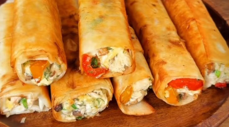 Рулетики з лаваша