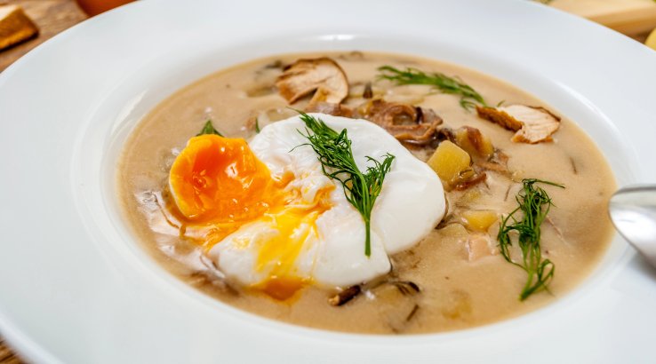 Грибний суп кулайда