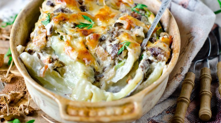 Фарширована капуста з м'ясом