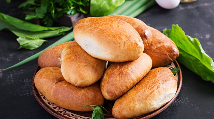 Ароматні пиріжки з лососем