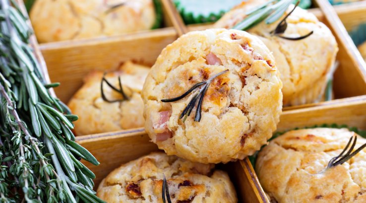 Мафіни з прошуто та сиром