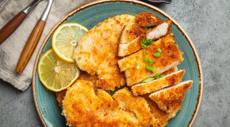 Курячі грудки в кукурудзяному паніруванні