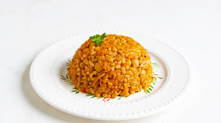 Булгур пілаф з овочами