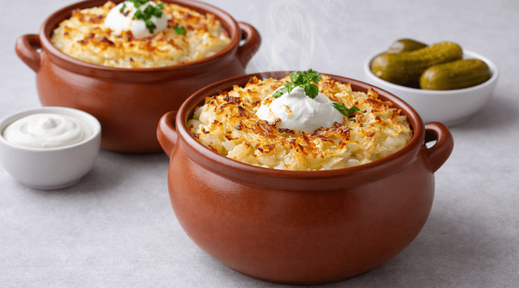 Картопляна бабка в горщиках