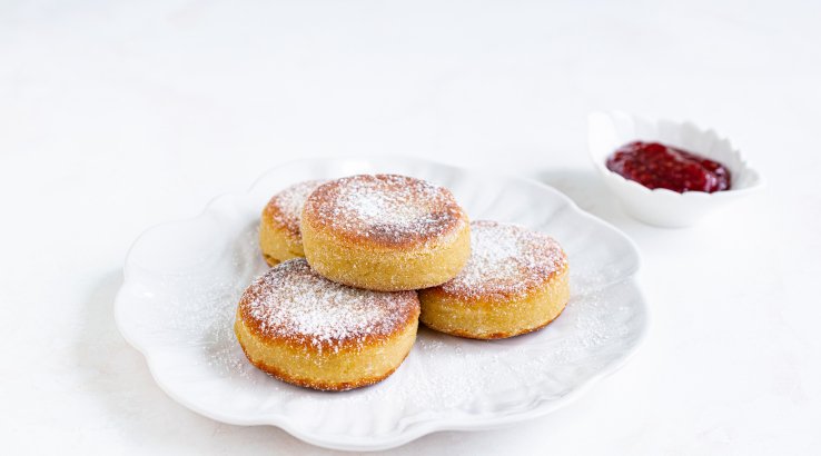 сирники із тофу з бананом