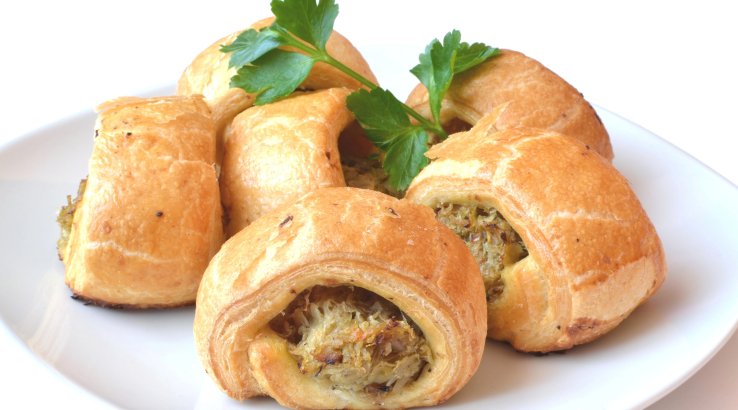 Лінивий рулет з курячою печінкою