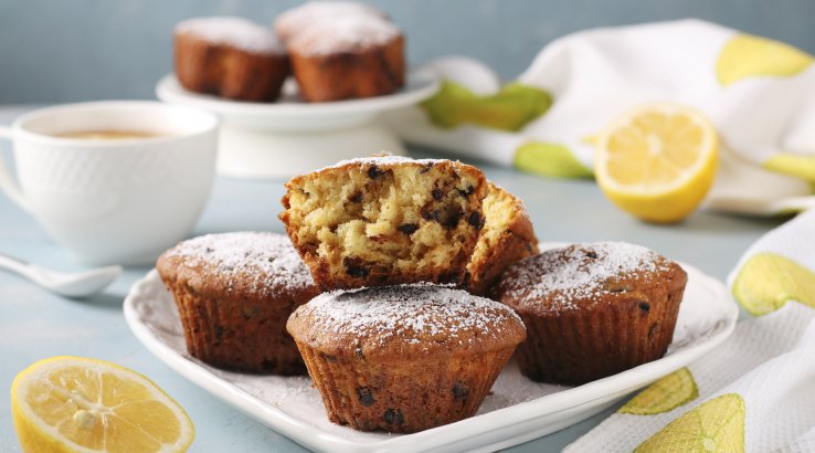 Лимонно-сирні кекси