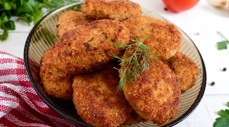 Котлети з курячих шлунків