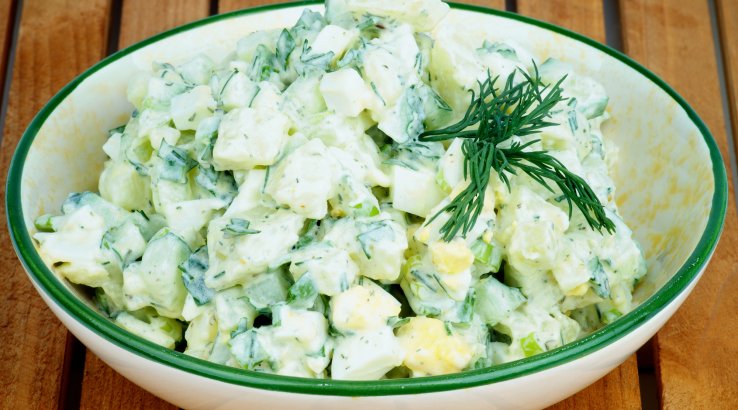 Олів’є з кабачками за рецептом Тетяни Літвінової