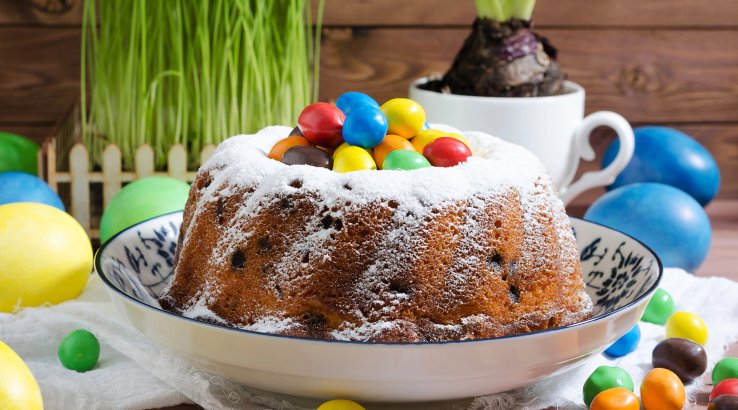 Великодній сирний кекс