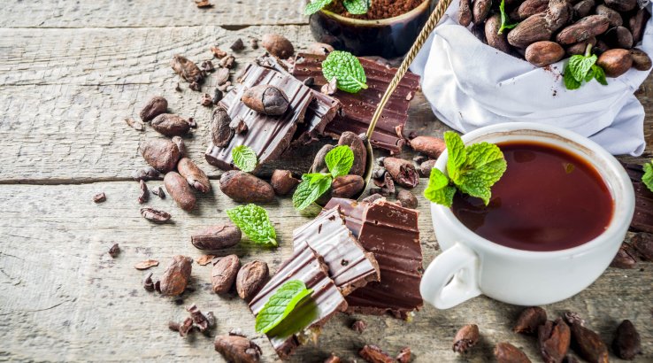 Веганський гарячий шоколад