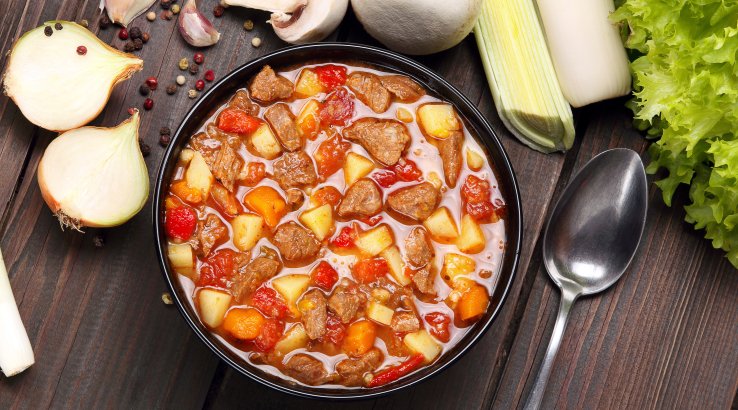 овочевий суп з фаршем