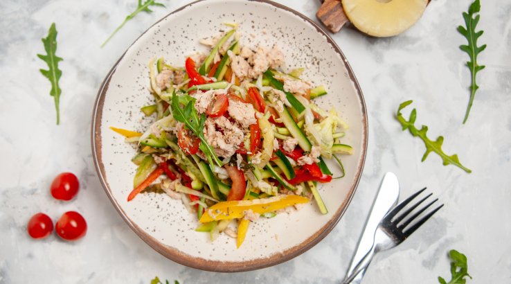 Корисний курячий салат