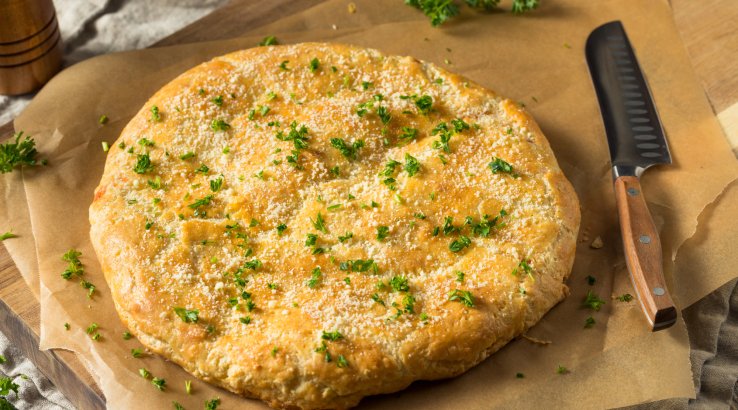 Сирно-картопляний хліб