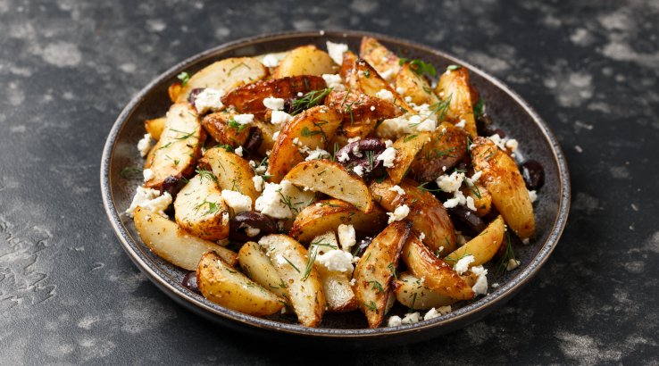 Запечена картопля з фетою